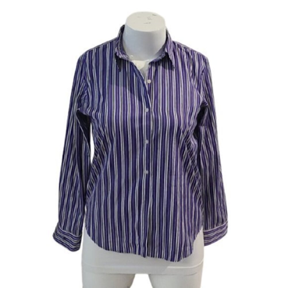[Lauren Ralph Lauren] Purple Long Sleeve- Size L